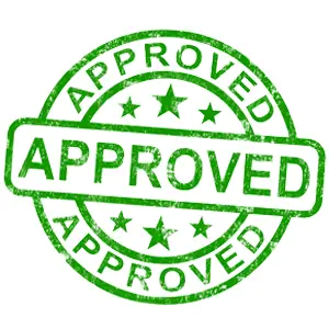 Approved Badge